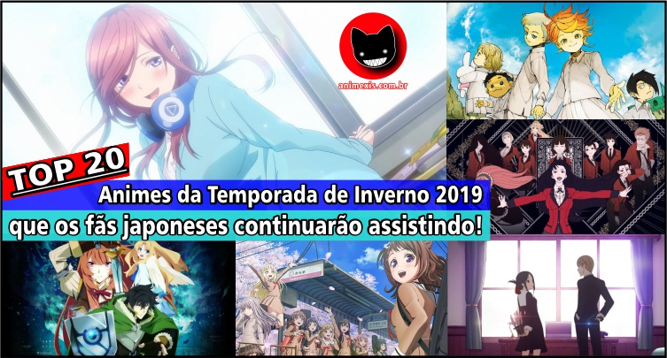 Anime Inverno 2019, TOP 20