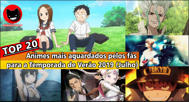 20 animes mais esperados pelos japoneses na Temporada de Verão de