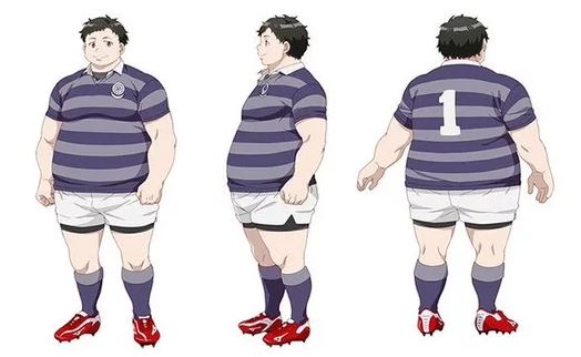 Anime de Rugby number24 tem visual e mês de estreia revelado