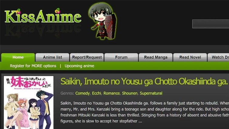 Sites de conteúdos ilegais de animes KissAnime e KissManga são fechados  » Anime Xis