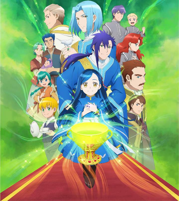 Terceira temporada de Honzuki no Gekokujou ganha nova ilustração.  Continuação do anime estreia em Abril de 2022.
