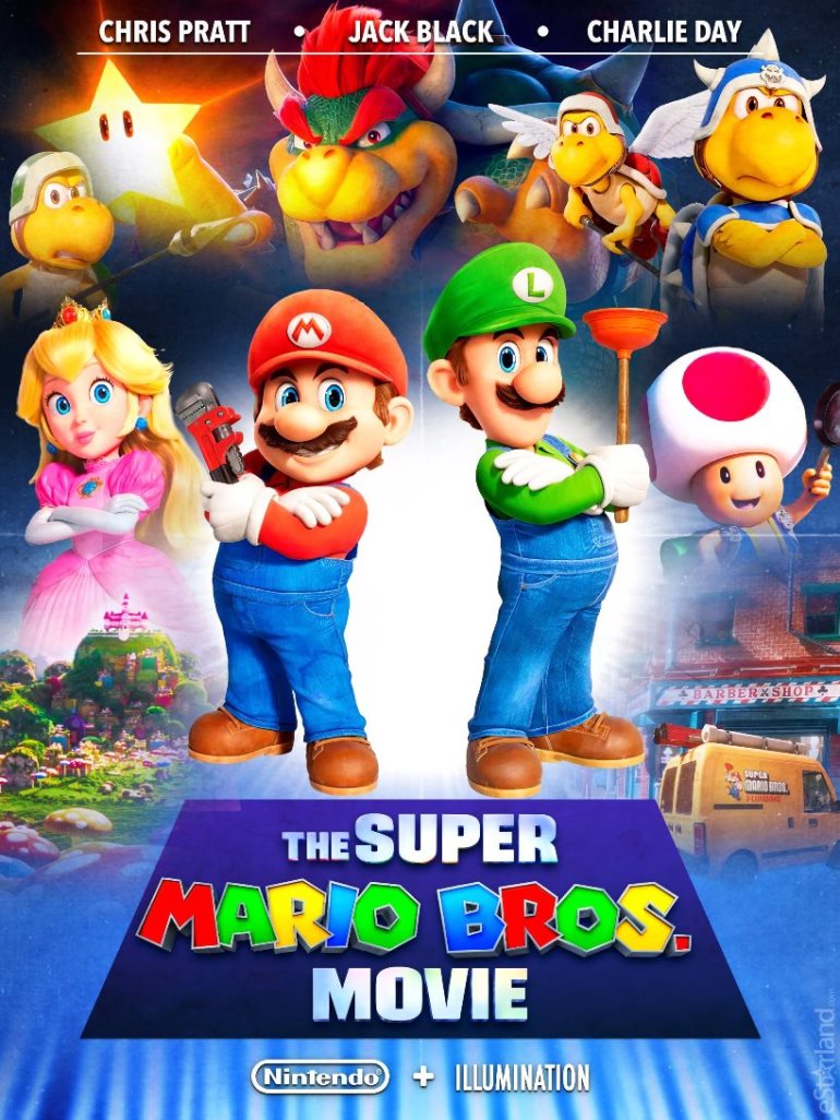 Data de lançamento de The Super Mario Bros. O Filme muda - tudoep