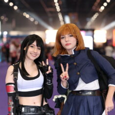 Cosplçay de Tifa e Nobara